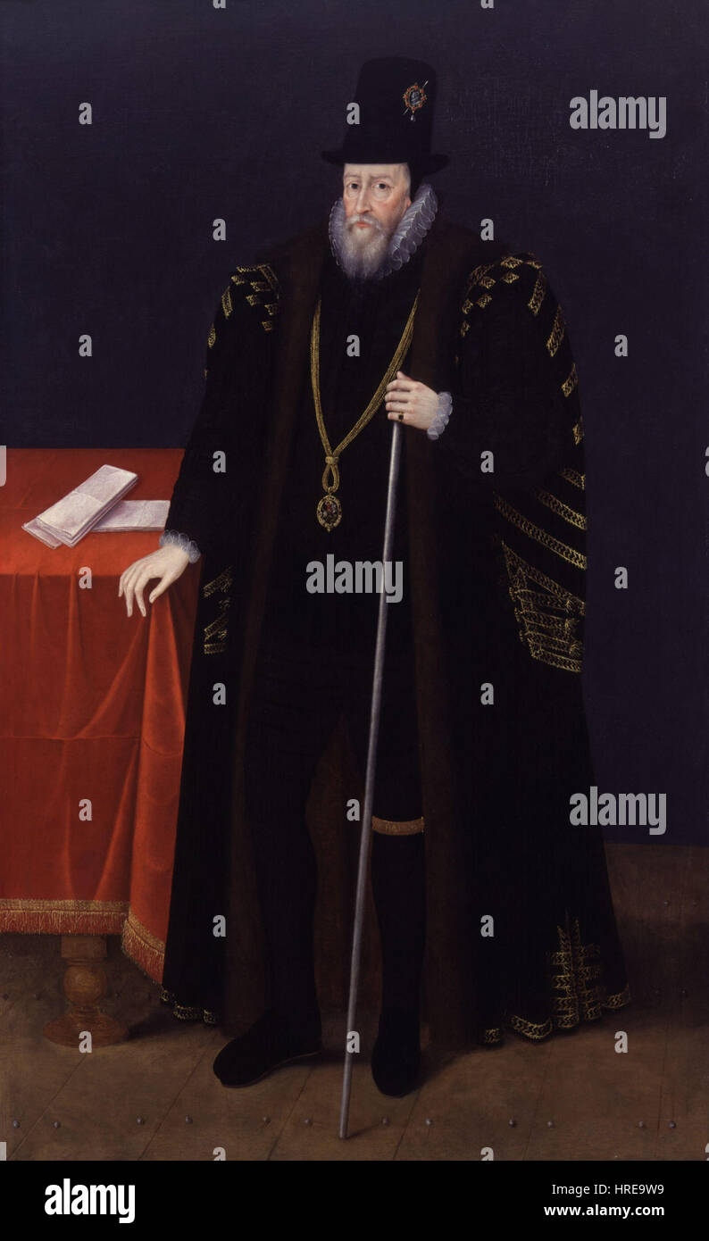 William Cecil, 1er baron Burghley de NPG (4) Banque D'Images