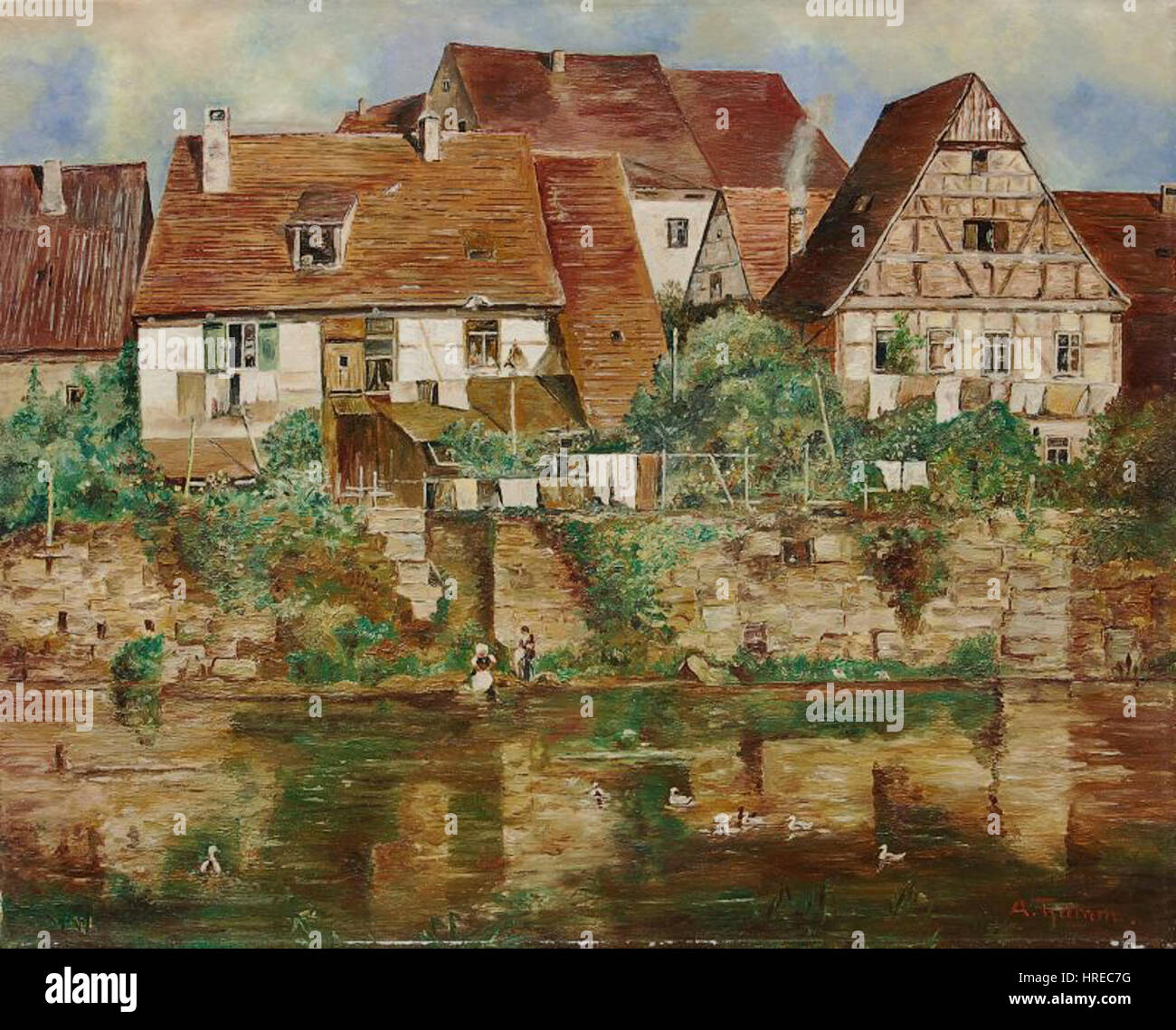 Gustav Adolf Thamm Besigheim am Neckar Banque D'Images