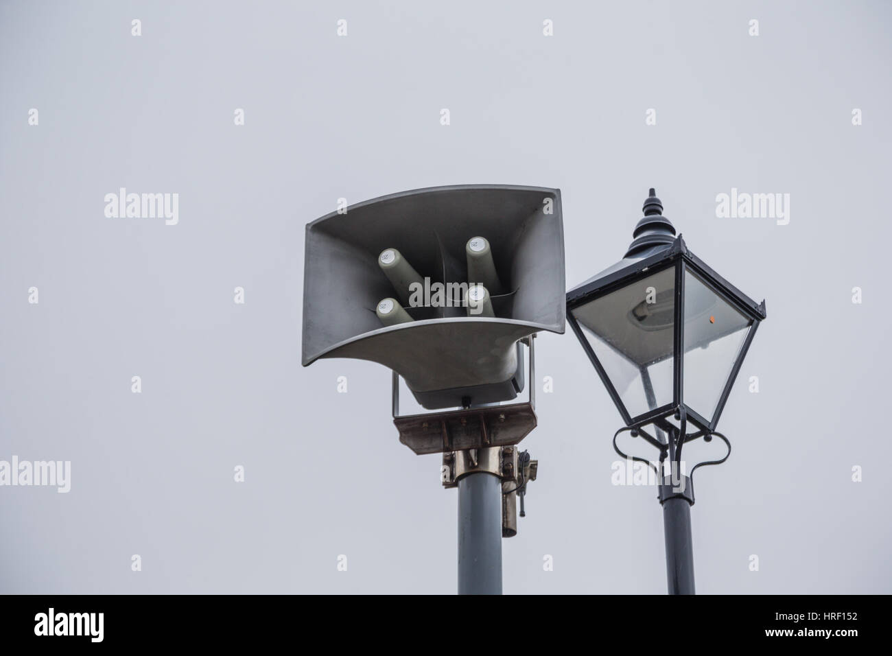 Sirene D Alerte D Inondation Ou D Une Corne Portland Dorset Uk Photo Stock Alamy