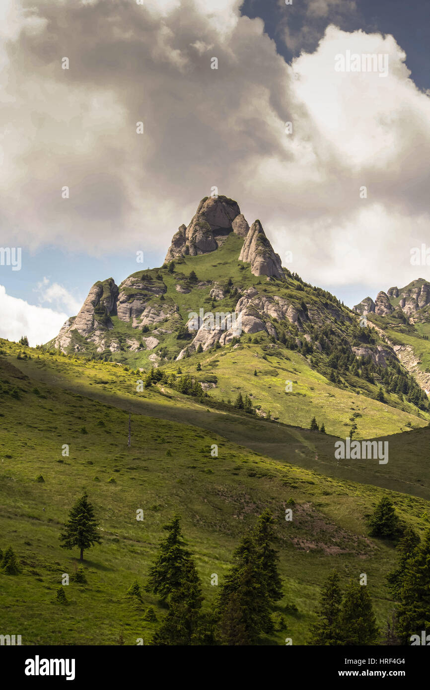 Photo de la montagne Ciucas, Roumanie Banque D'Images