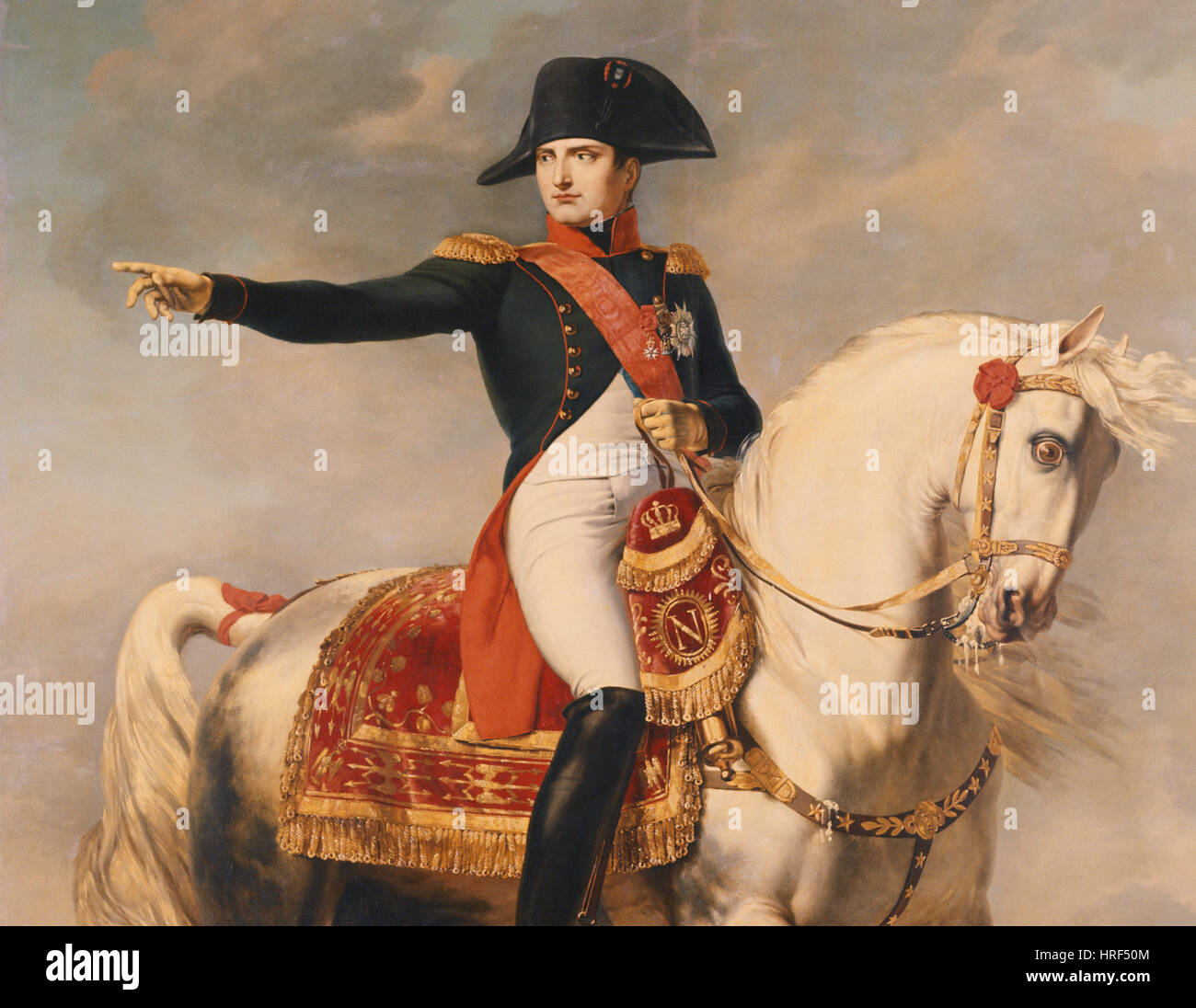Napoléon Bonaparte, empereur de France Photo Stock - Alamy
