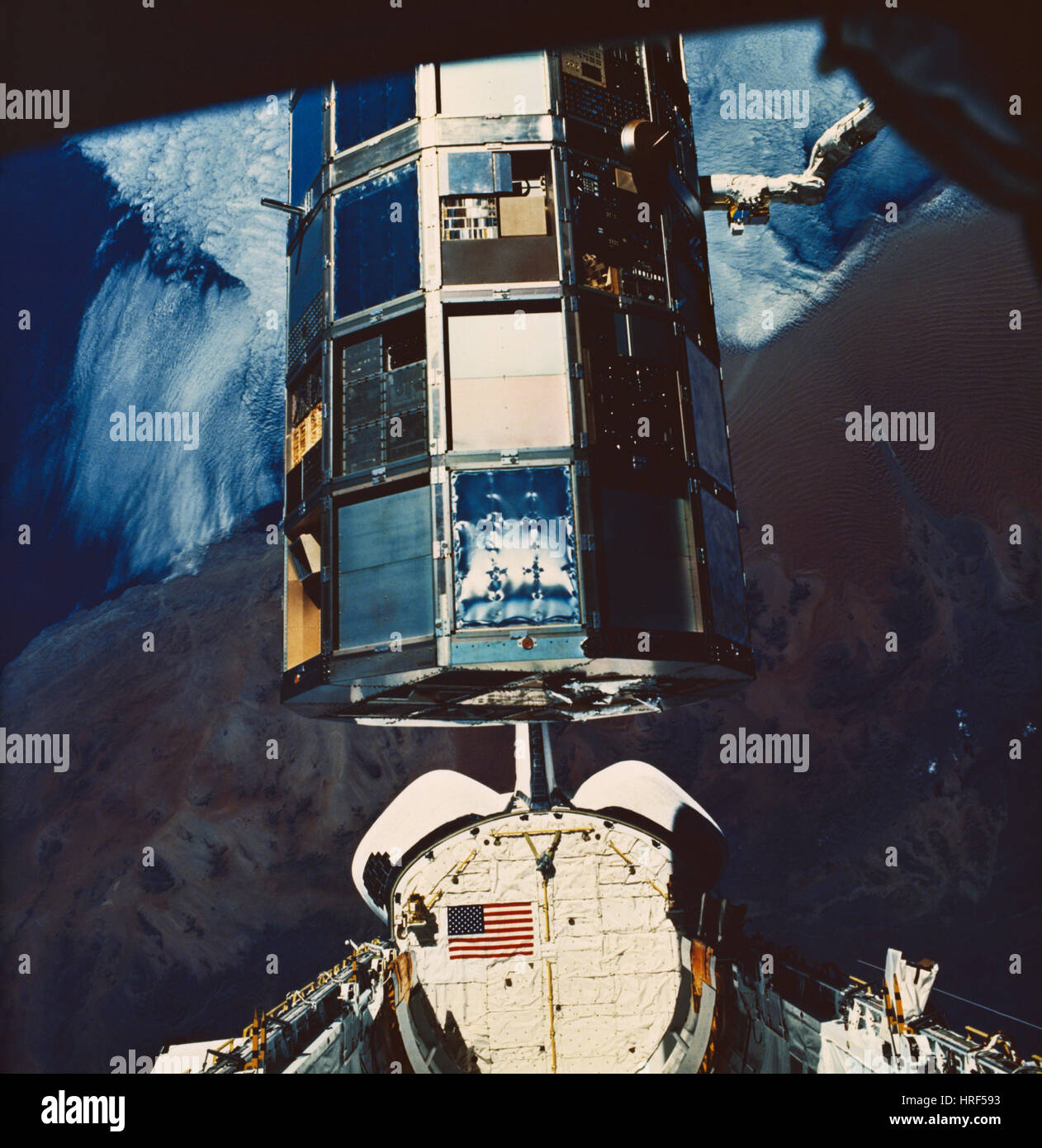 STS-32, la navette spatiale Columbia, 1990 Banque D'Images