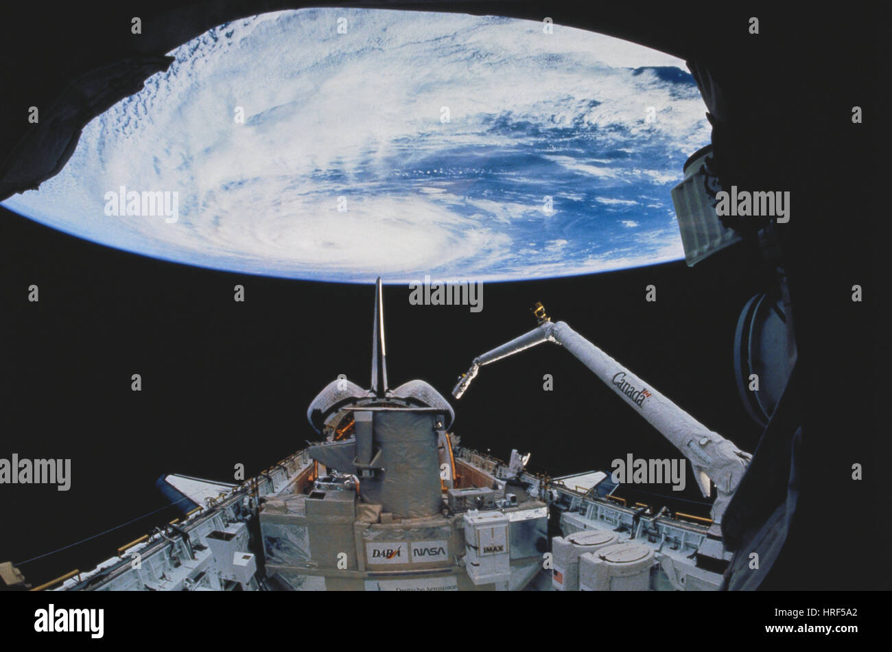 STS-51, la navette spatiale Discovery, 1993 Banque D'Images