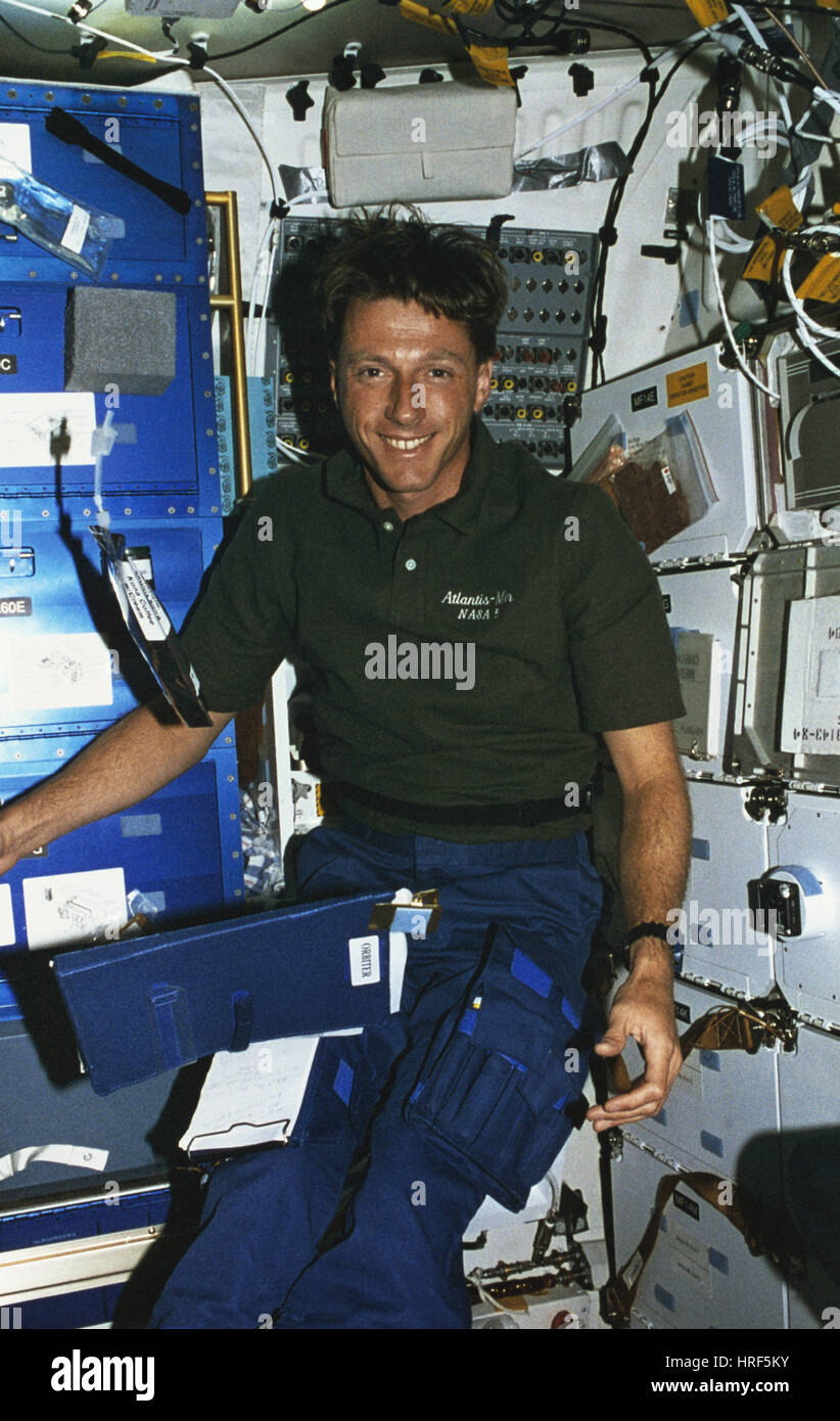 STS-84, l'astronaute Foale, 1997 Banque D'Images