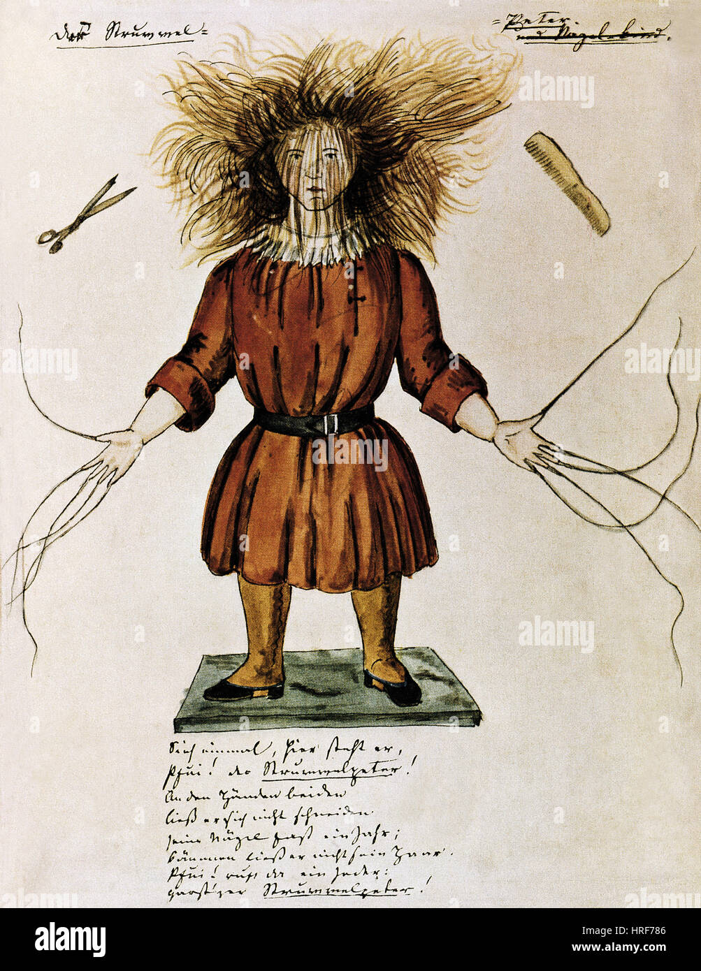 Struwwelpeter Banque D'Images