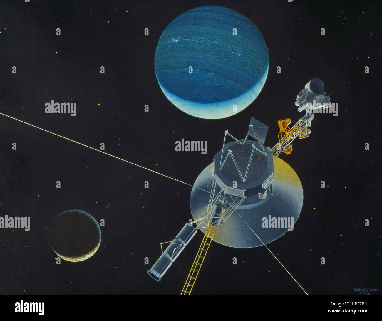 Voyager 2 Banque D'Images