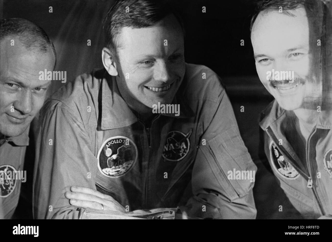 Les astronautes d'Apollo 11 Banque D'Images