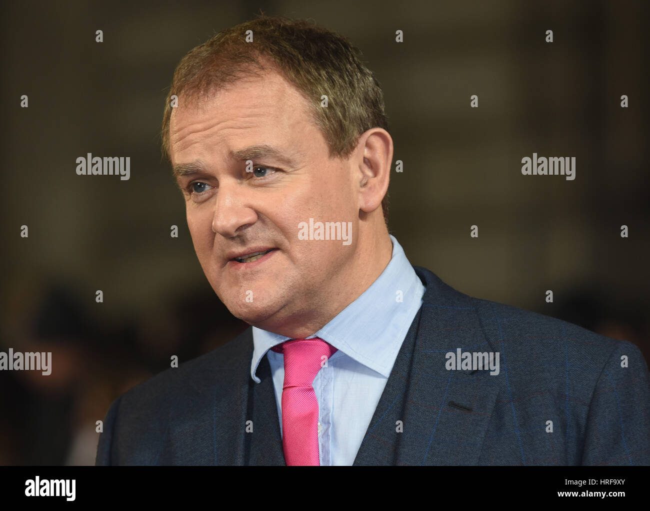 Hugh Bonneville,UK Premiere de 'Vice-roi's House,Curzon Mayfair Londres,.UK Banque D'Images
