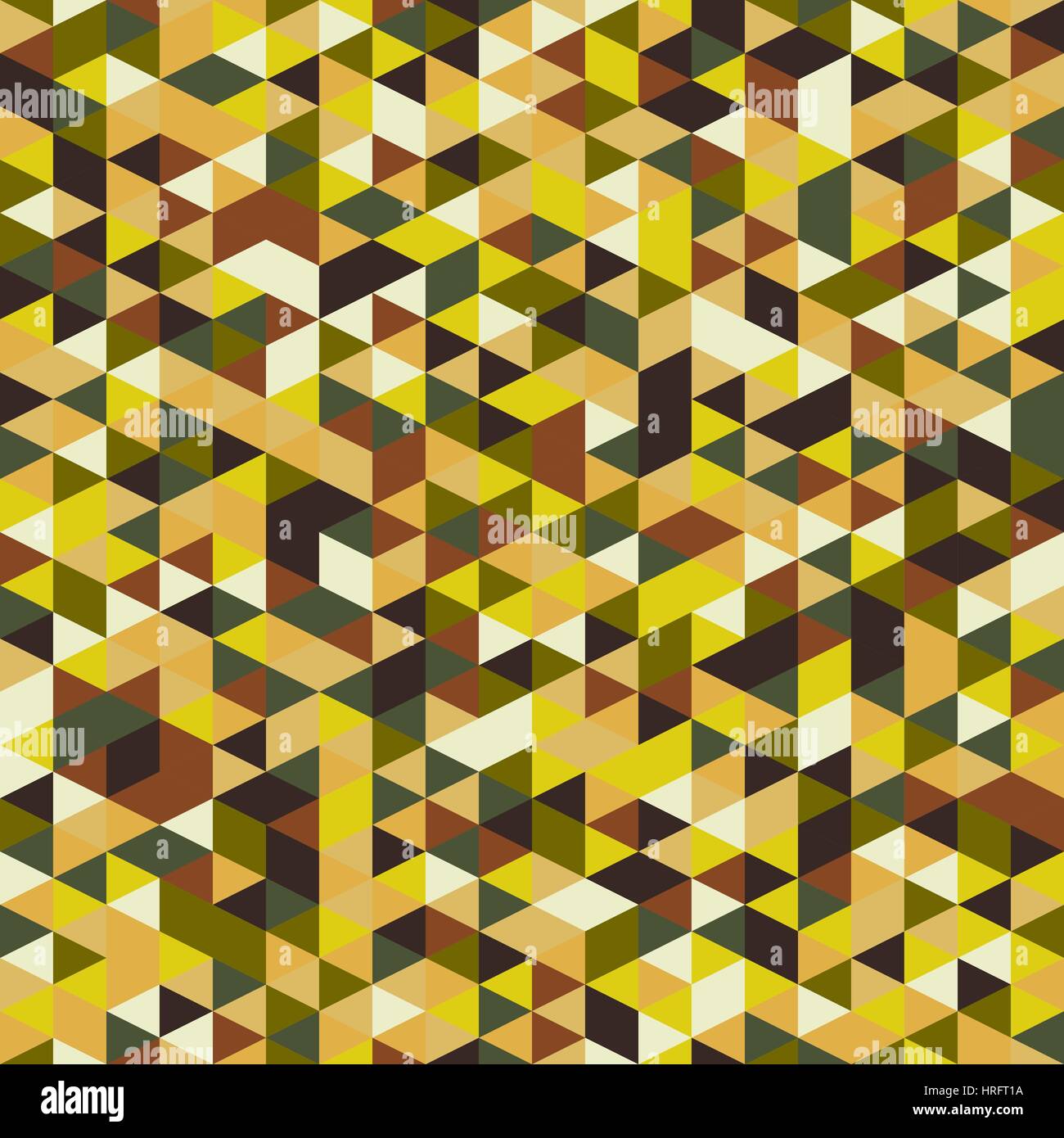 Triangle style rétro tendance. Triangles colorés de façon aléatoire, disposition verticale. Couleurs de l'Art Déco. Résumé Contexte vecteur géométrique. Illustration de Vecteur