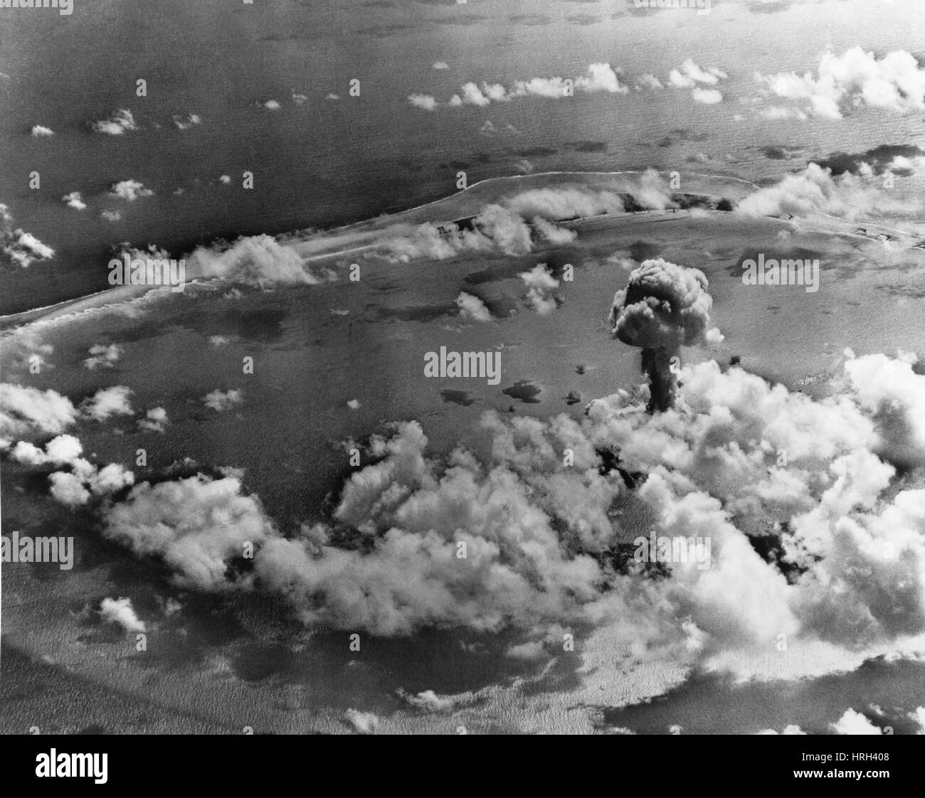 L'opération Crossroads, 1946 Banque D'Images