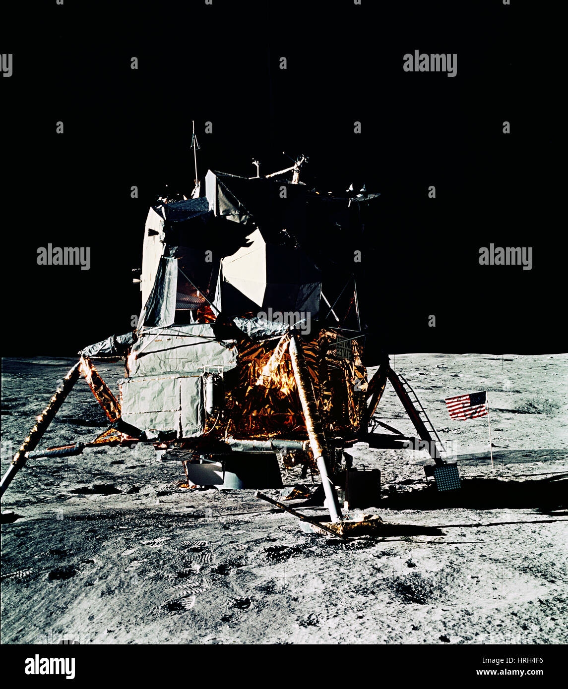 Apollo 14 Lunar Lander Banque D'Images