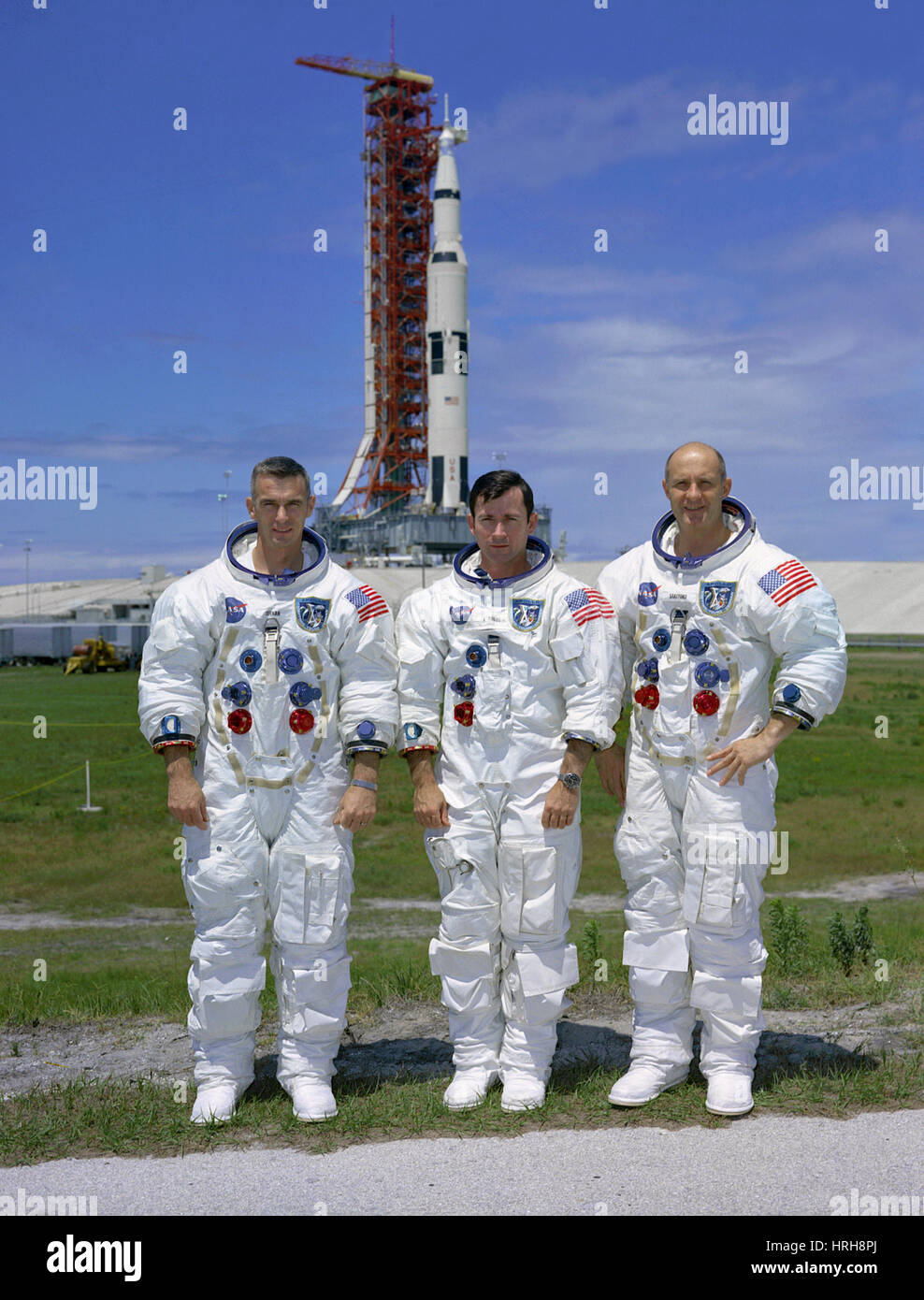 Équipage d’Apollo 10 Banque D'Images