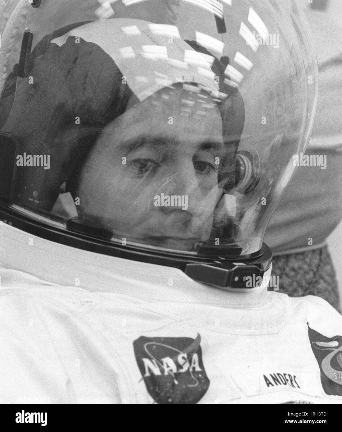 L'astronaute Apollo 8 William Anders Banque D'Images