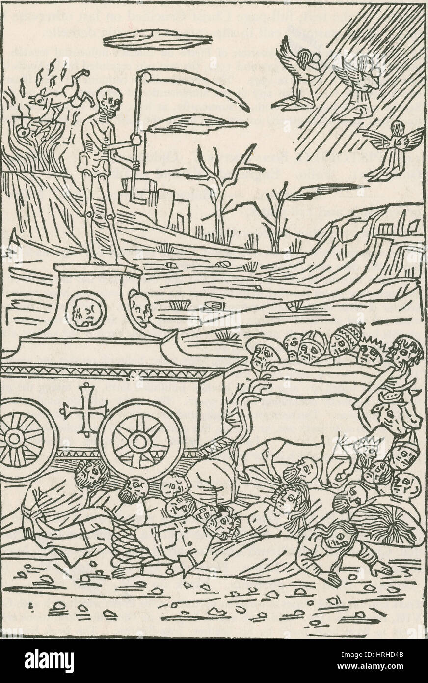 Mort, 1493 Banque D'Images