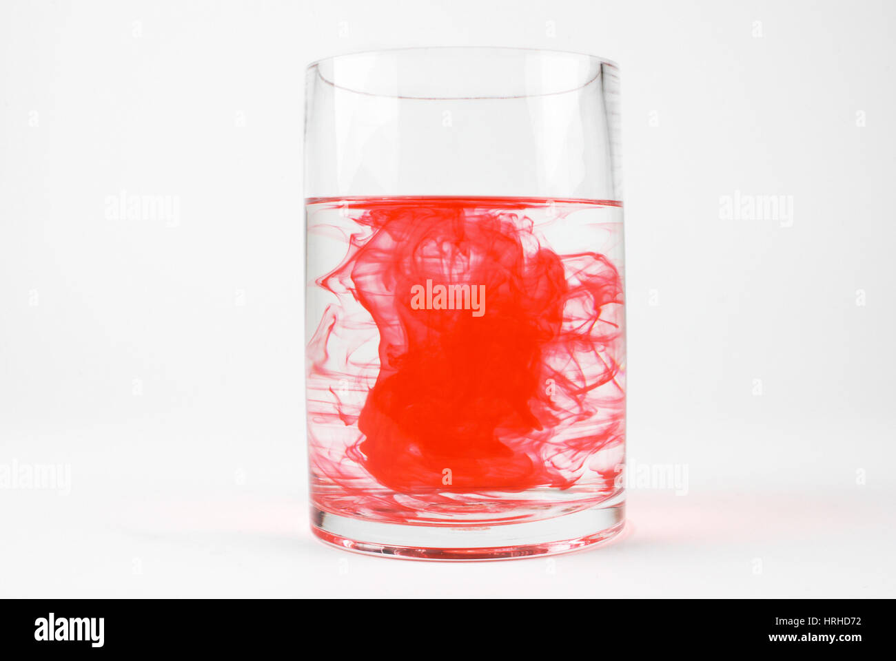 Le colorant dans l'eau, 10 de 13 Banque D'Images