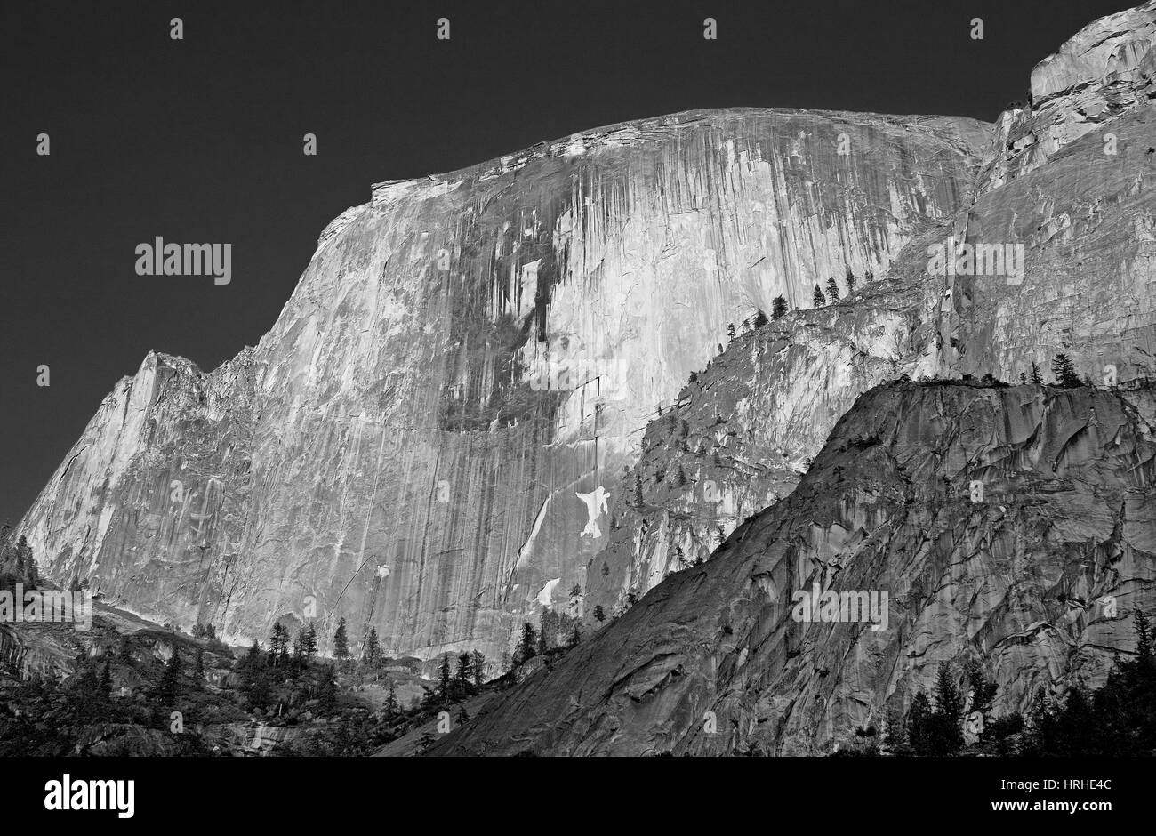 Half Dome, Yosemite National Park, Californie Banque D'Images