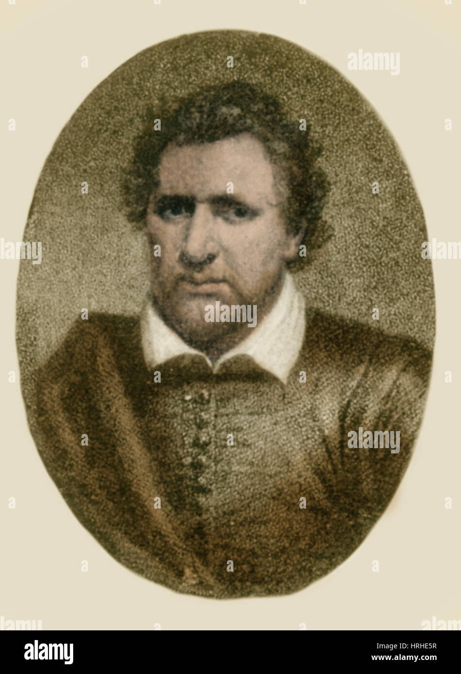 Ben Johnson, dramaturge anglais Banque D'Images