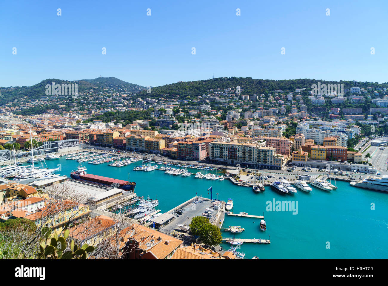 Port Lympia, Nice, Alpes-Maritimes, Provence-Alpes-Cote d'Azur, Provence, Côte d'Azur, France, Méditerranée Banque D'Images