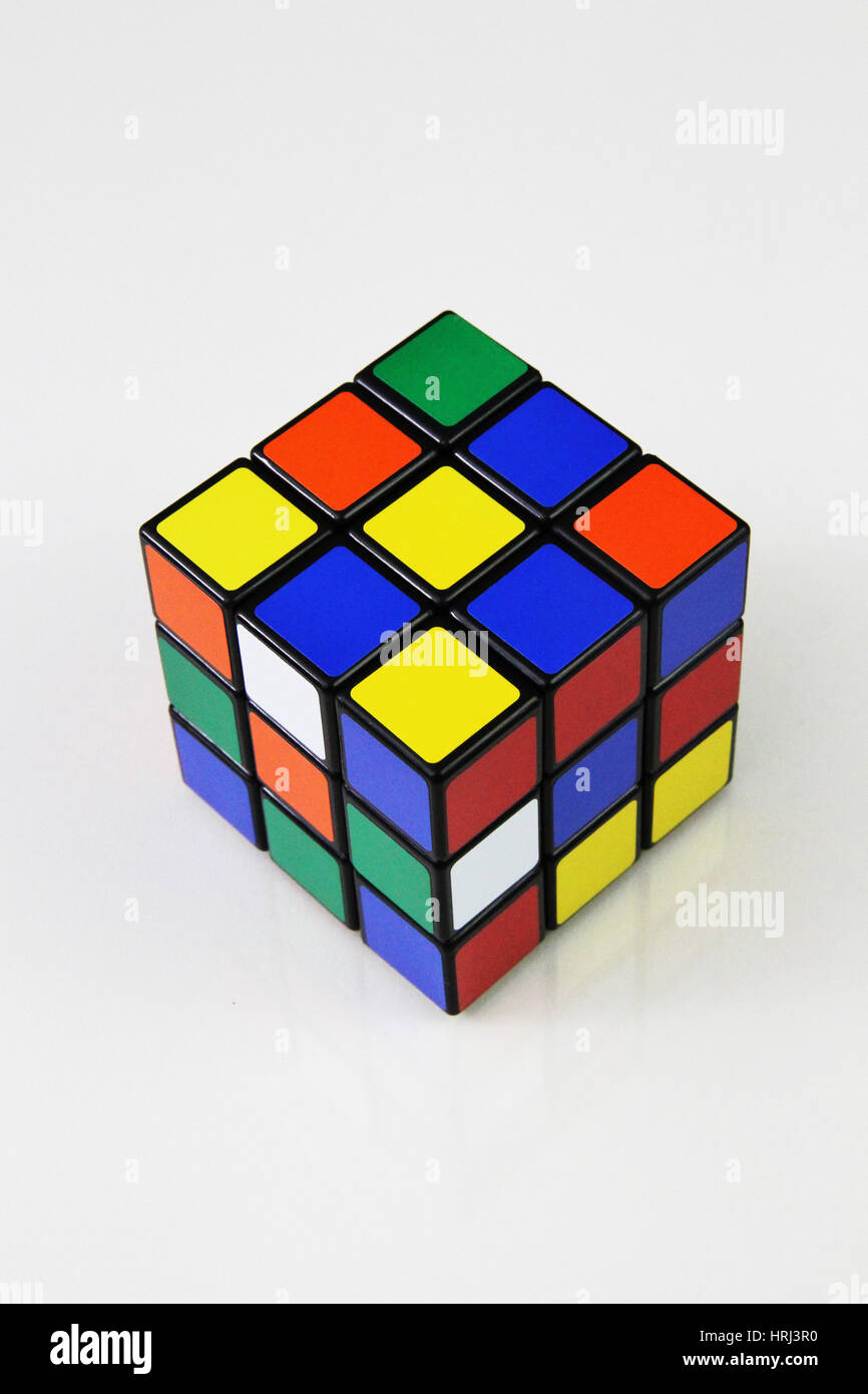 Cube de Rubik Banque D'Images