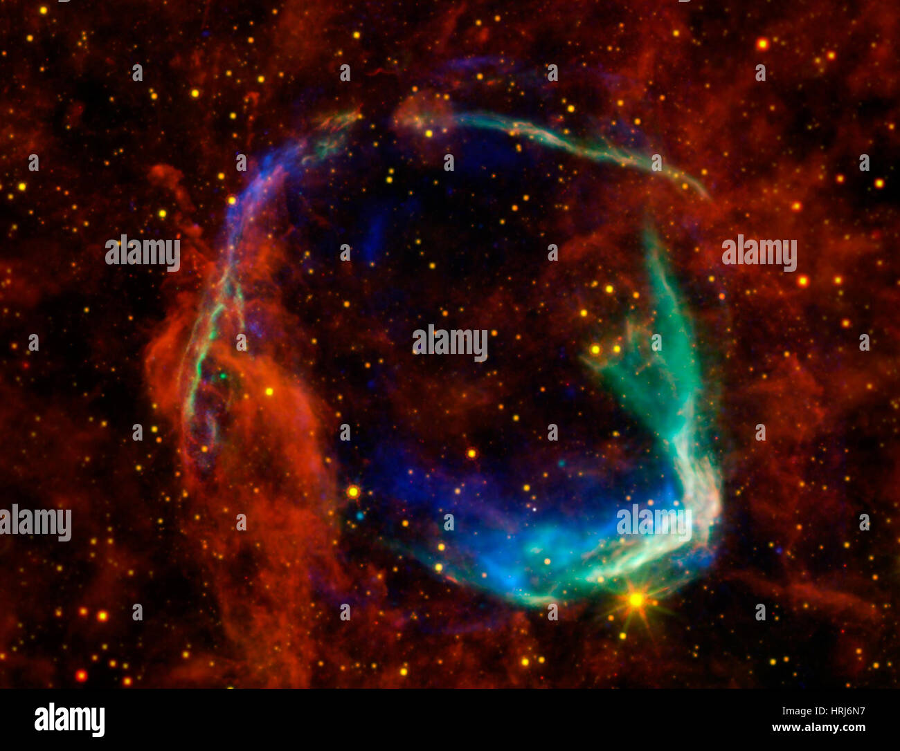 SN 185, RCW 86, Supernova Banque D'Images