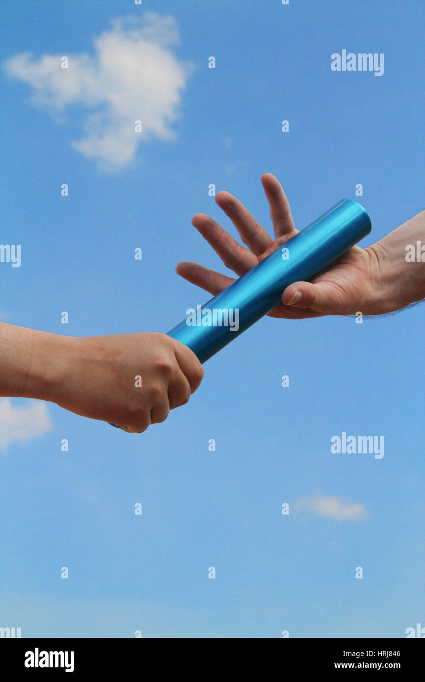 Baton de relais Photo Stock Alamy