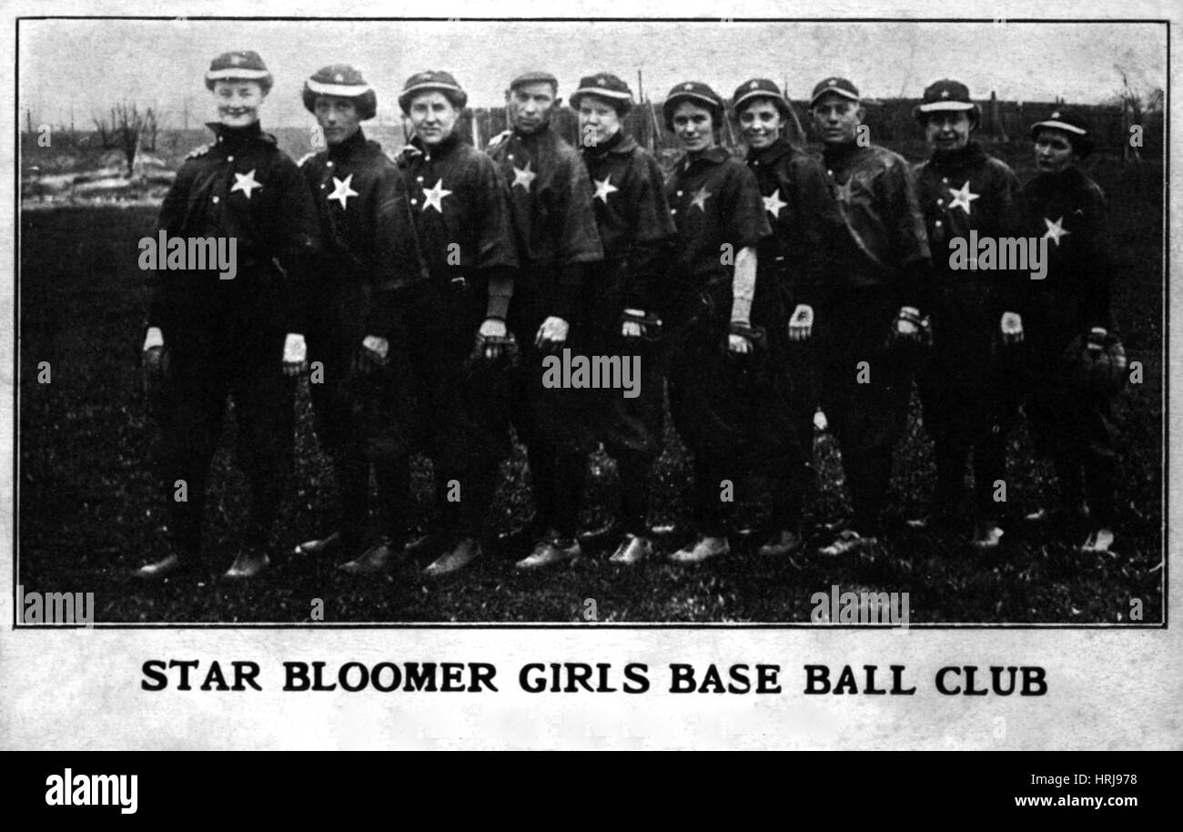 Bloomer Star Baseball Club, 1905 Banque D'Images