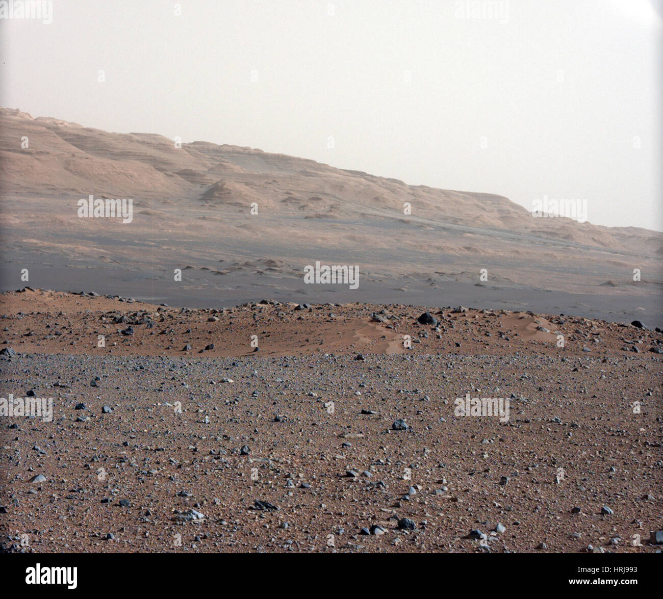 Paysage de Mars Banque D'Images