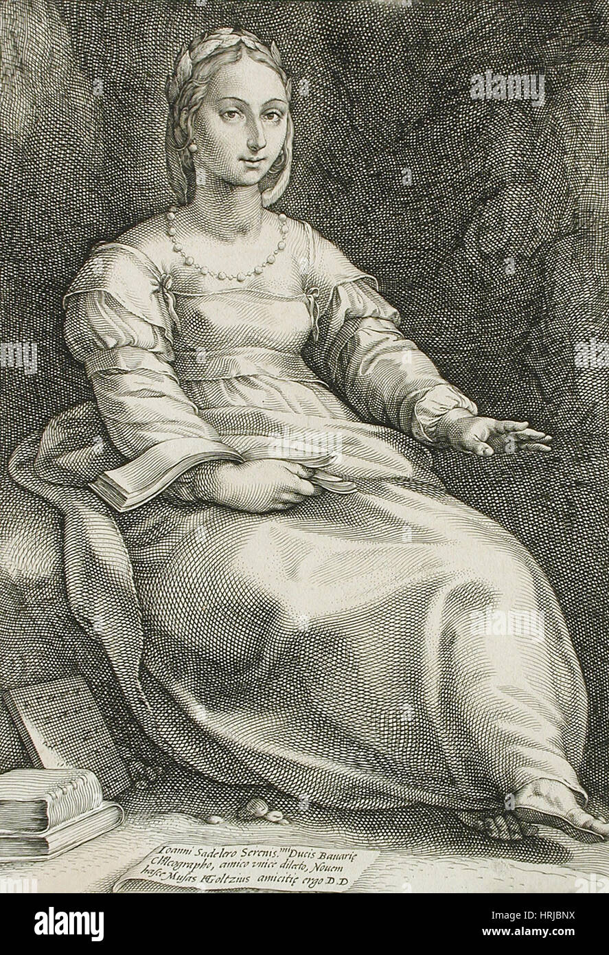 Muse calliope Banque de photographies et d’images à haute résolution Alamy