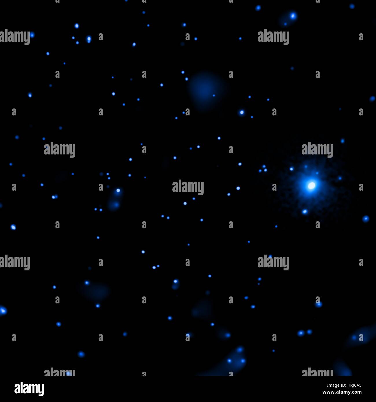 SXP 1062, jeune Pulsar dans SMC, X-Ray Banque D'Images
