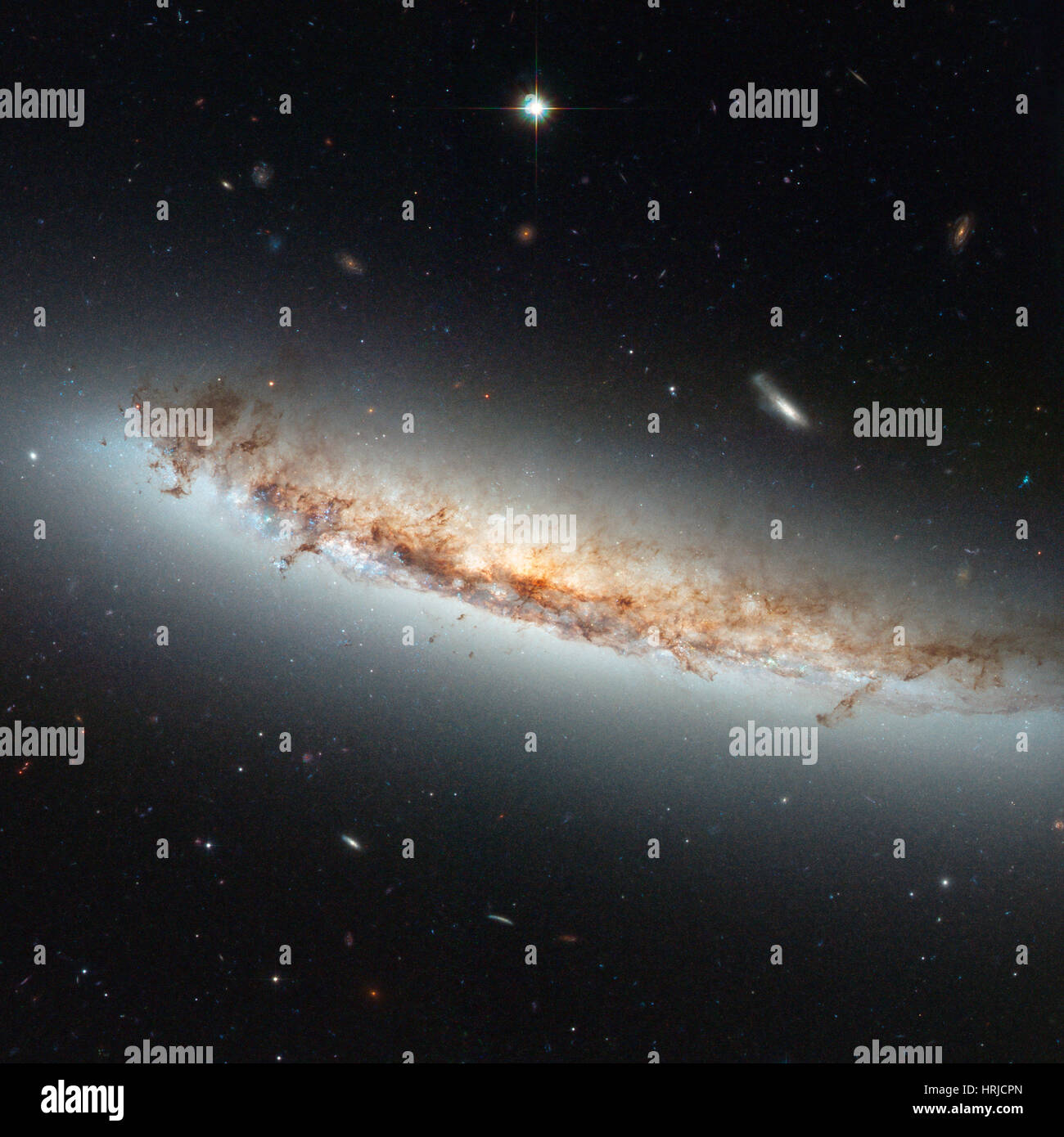 Vues Hubble NGC 4402 Banque D'Images