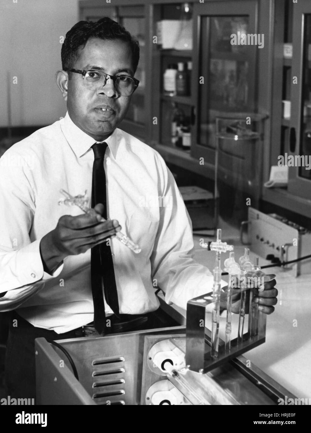 Cyril Ponnamperuma, chimiste Banque D'Images