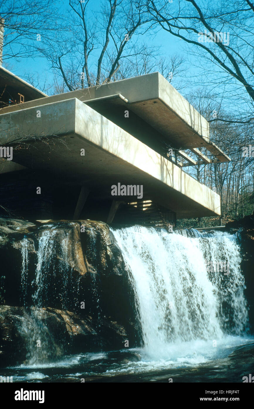Fallingwater Banque D'Images