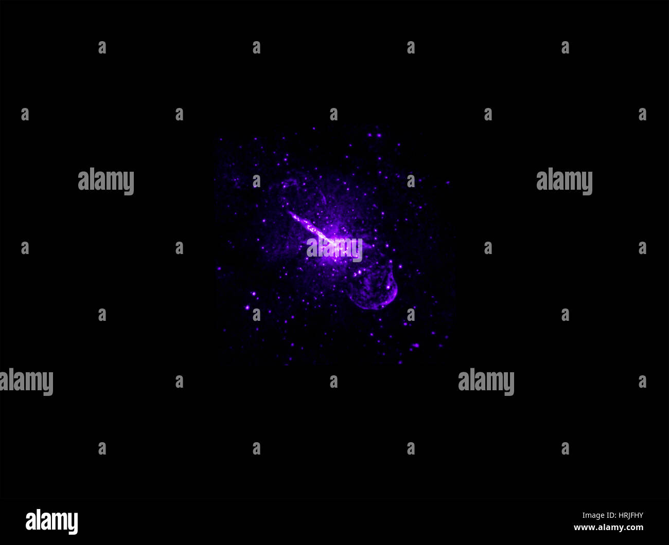 Centaurus A, NGC 5128, X-Ray Banque D'Images