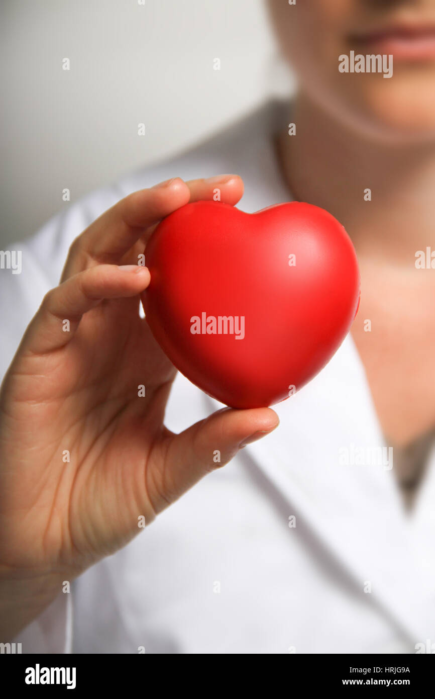 La prévention des maladies cardiaques Banque D'Images