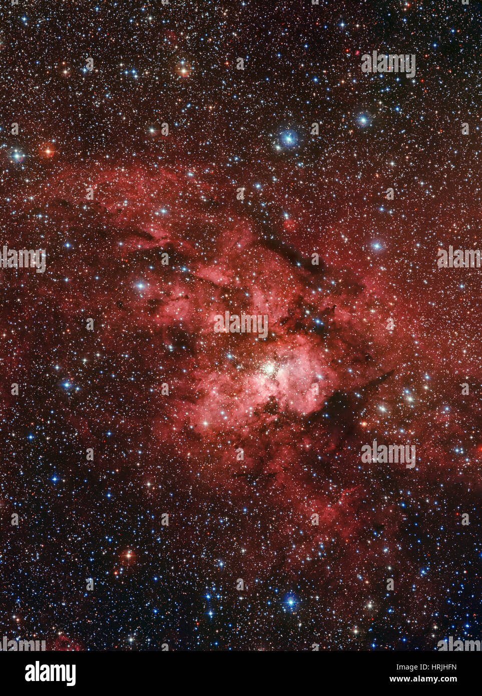 La formation des étoiles dans le sud de la Voie Lactée Banque D'Images