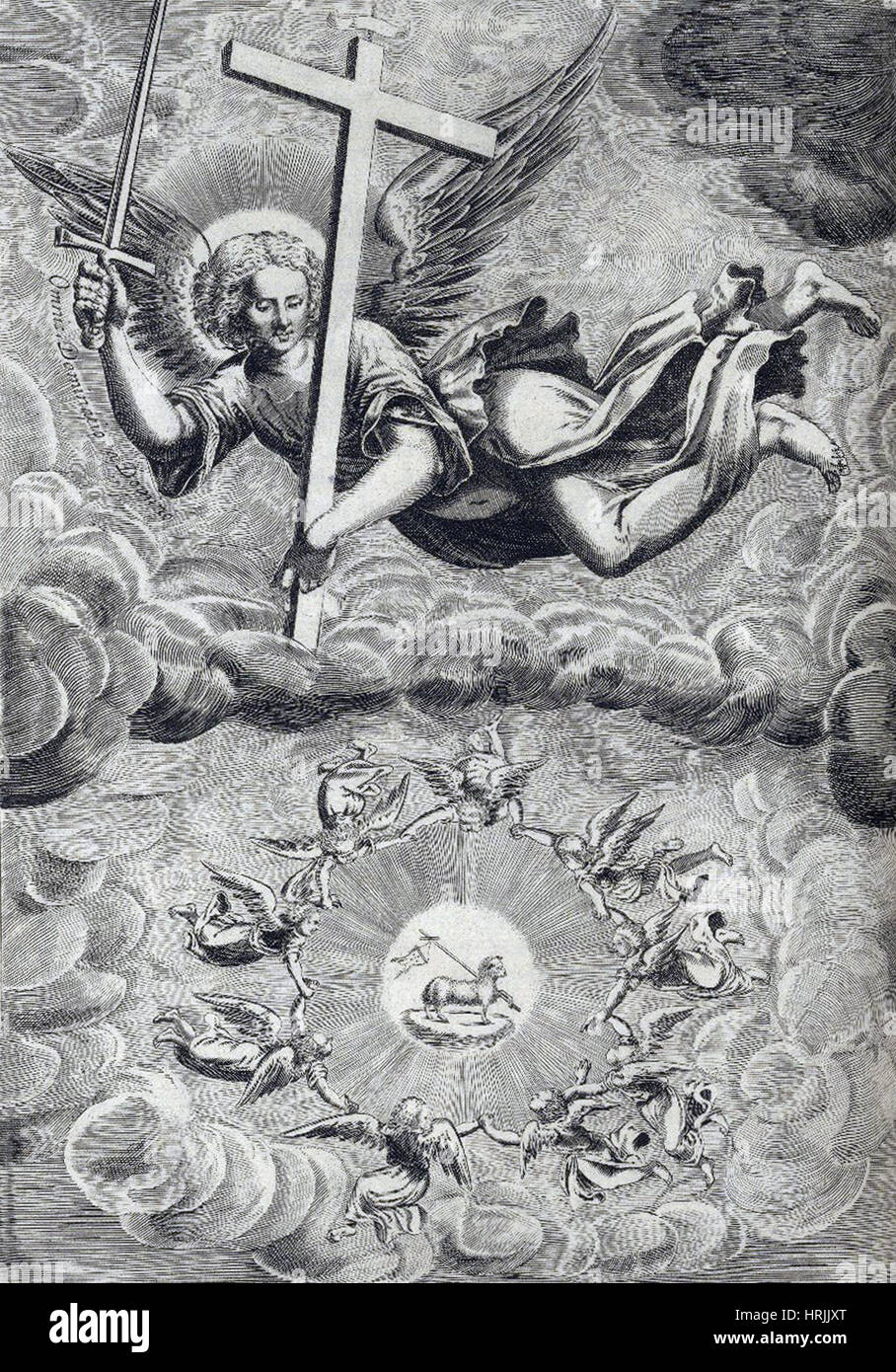 Les dominations, gouverneurs Céleste Banque D'Images