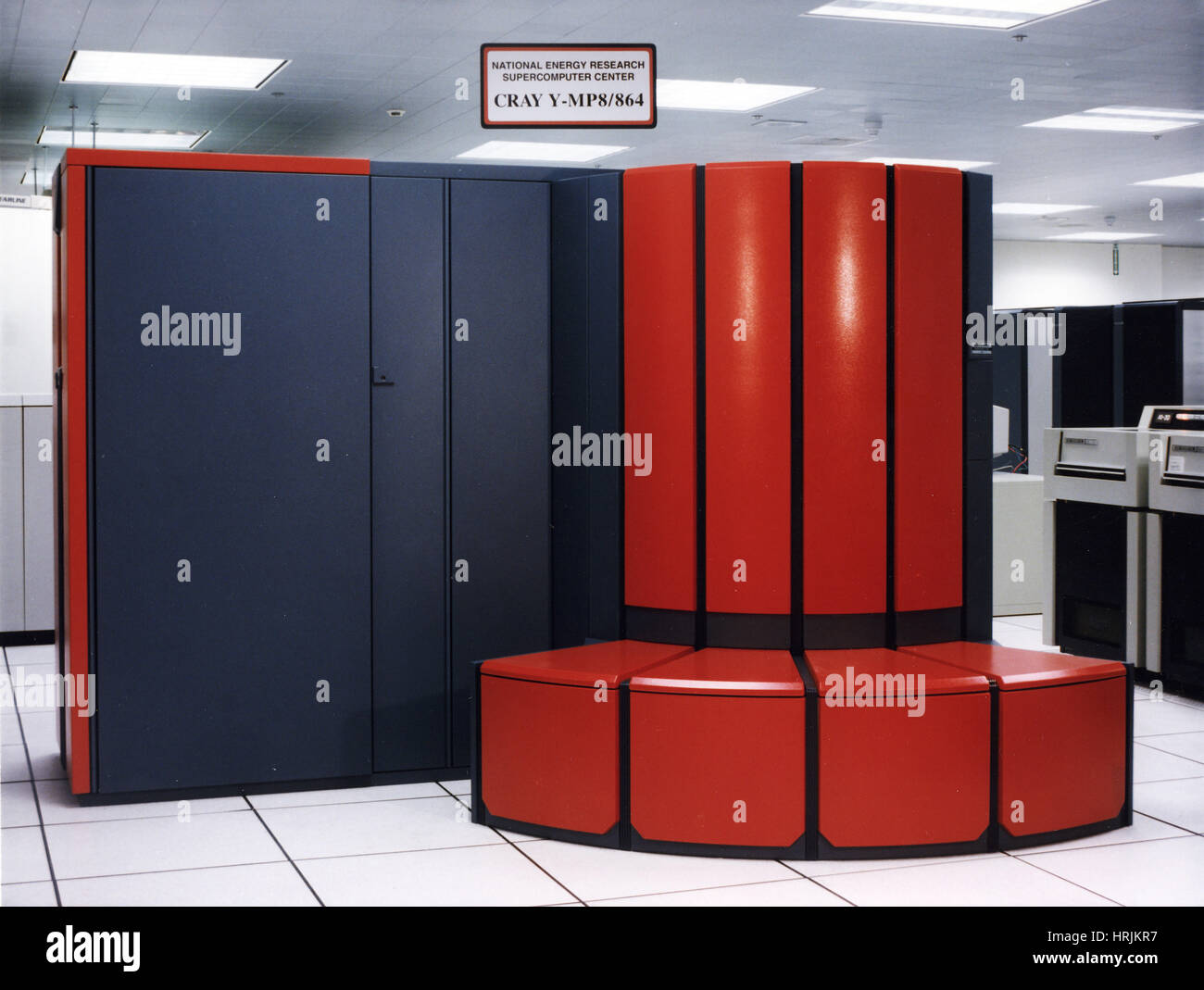 Cray Y-MP8/864 superordinateur, LLNL, années 90 Banque D'Images