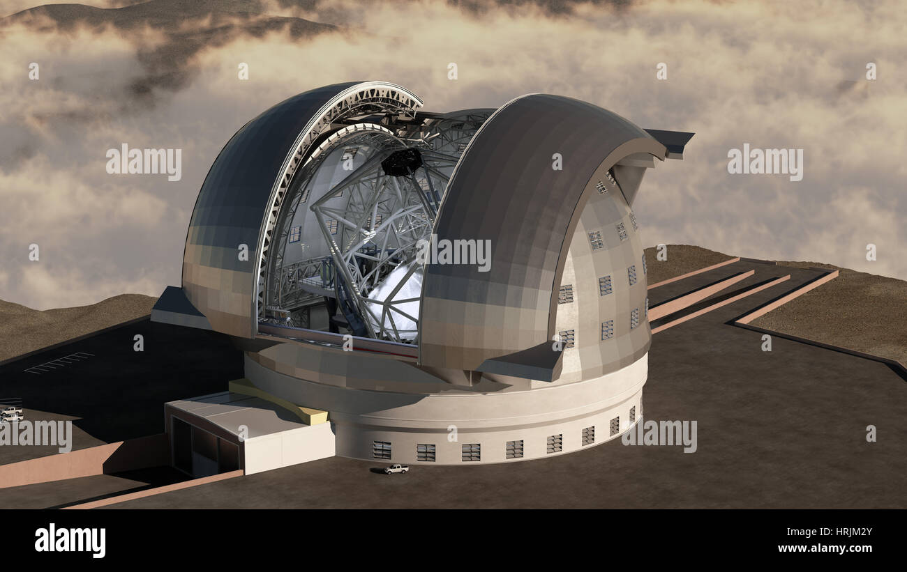 European Extremely Large Telescope Banque D'Images