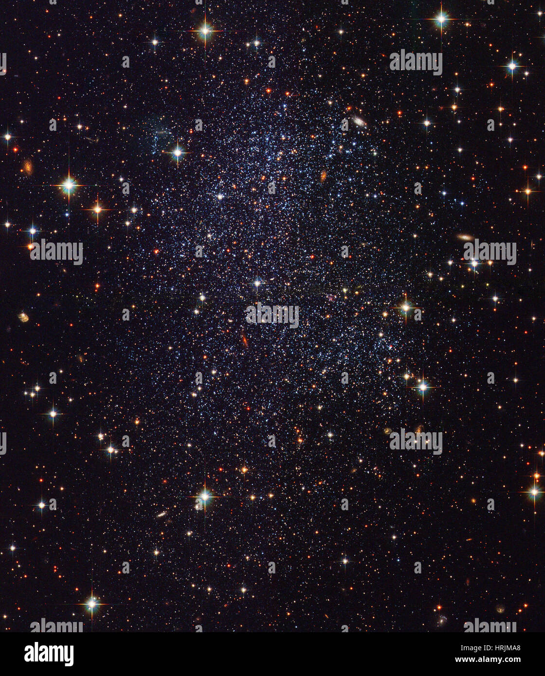 Galaxie irrégulière naine du Sagittaire, SagDIG Banque D'Images