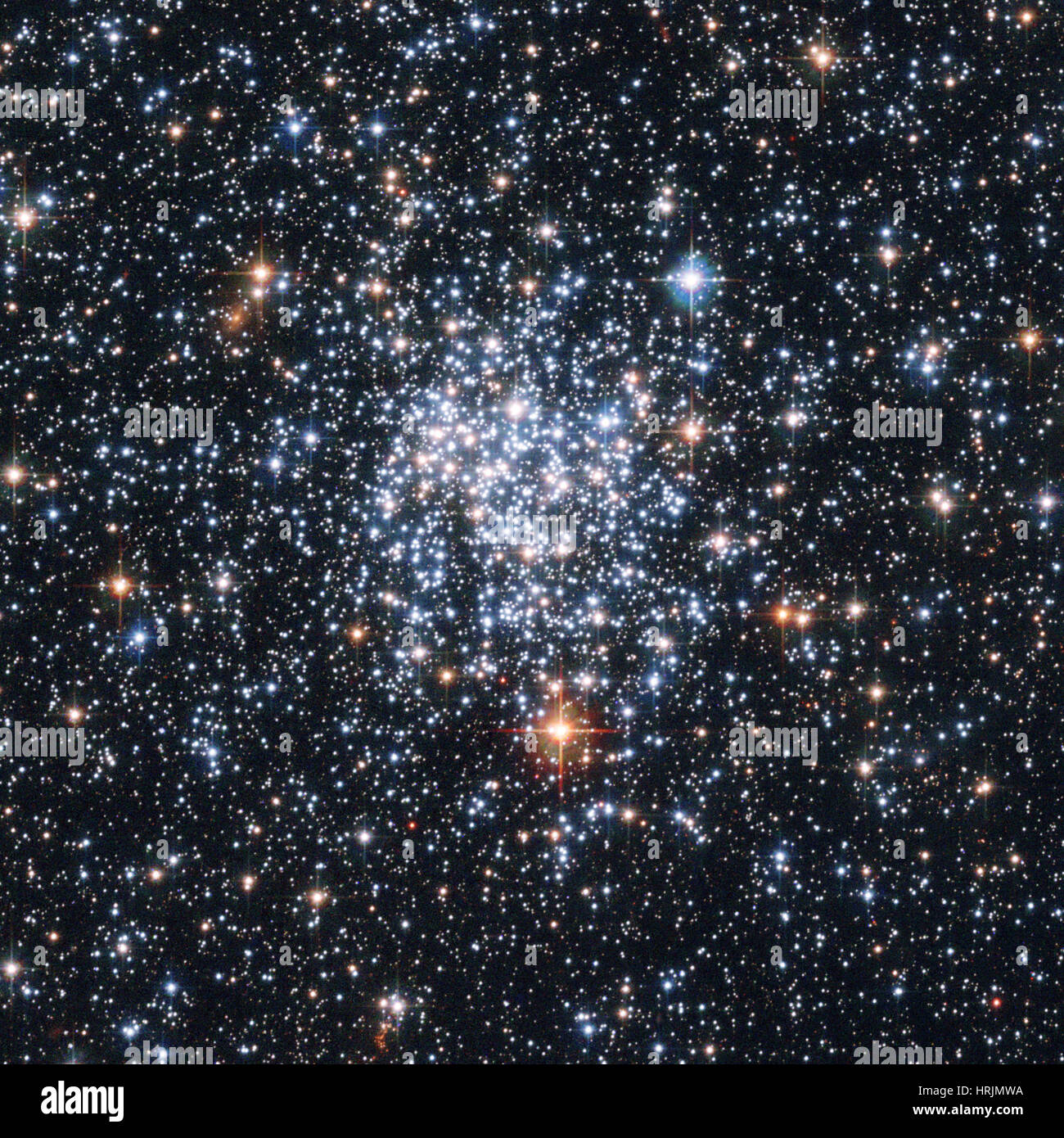 Amas d'étoiles ouvert NGC 265, SMC Banque D'Images