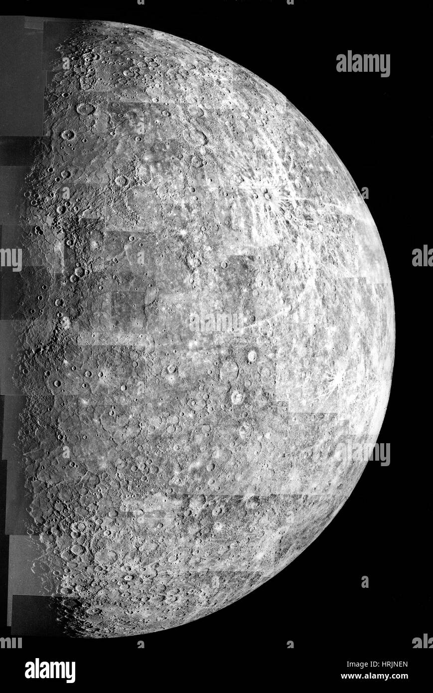 Mercury, Mariner 10 Droit Banque D'Images