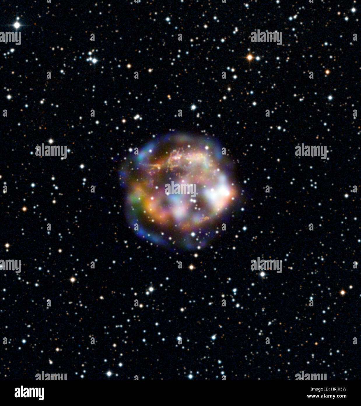 Une supernova Cassiopeia Banque D'Images