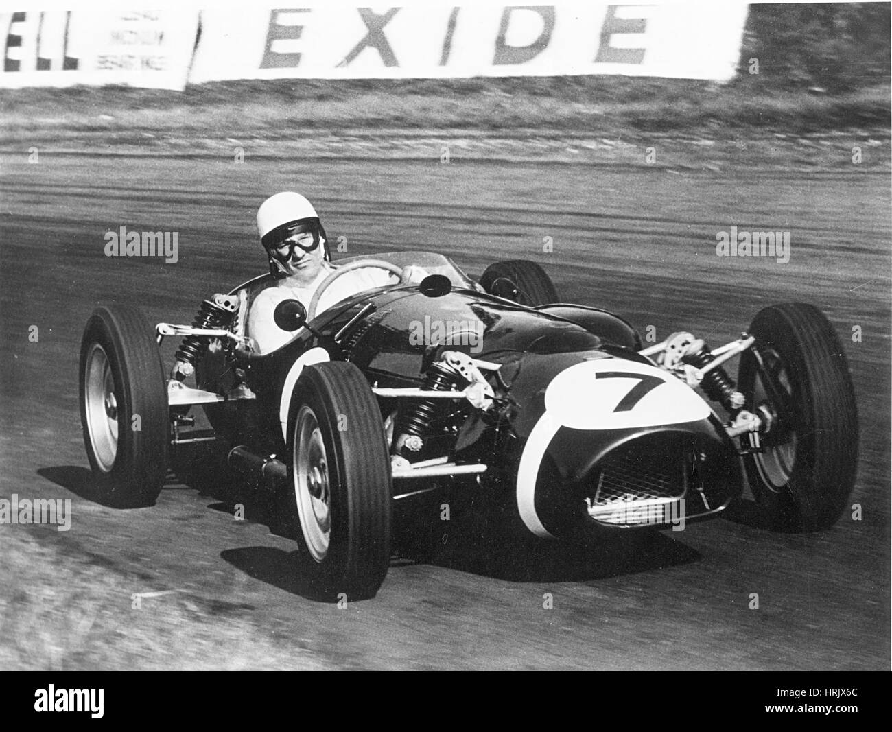 Ferguson P99, Oulton Park. Stirling Moss. Coupe d'or 1961 Banque D'Images