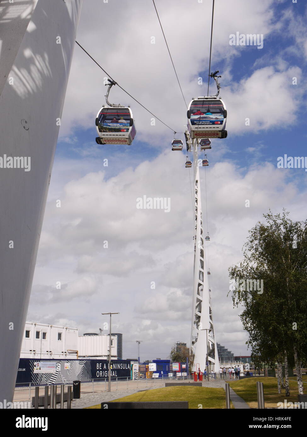 Le Téléphérique Emirates Airline Banque D'Images