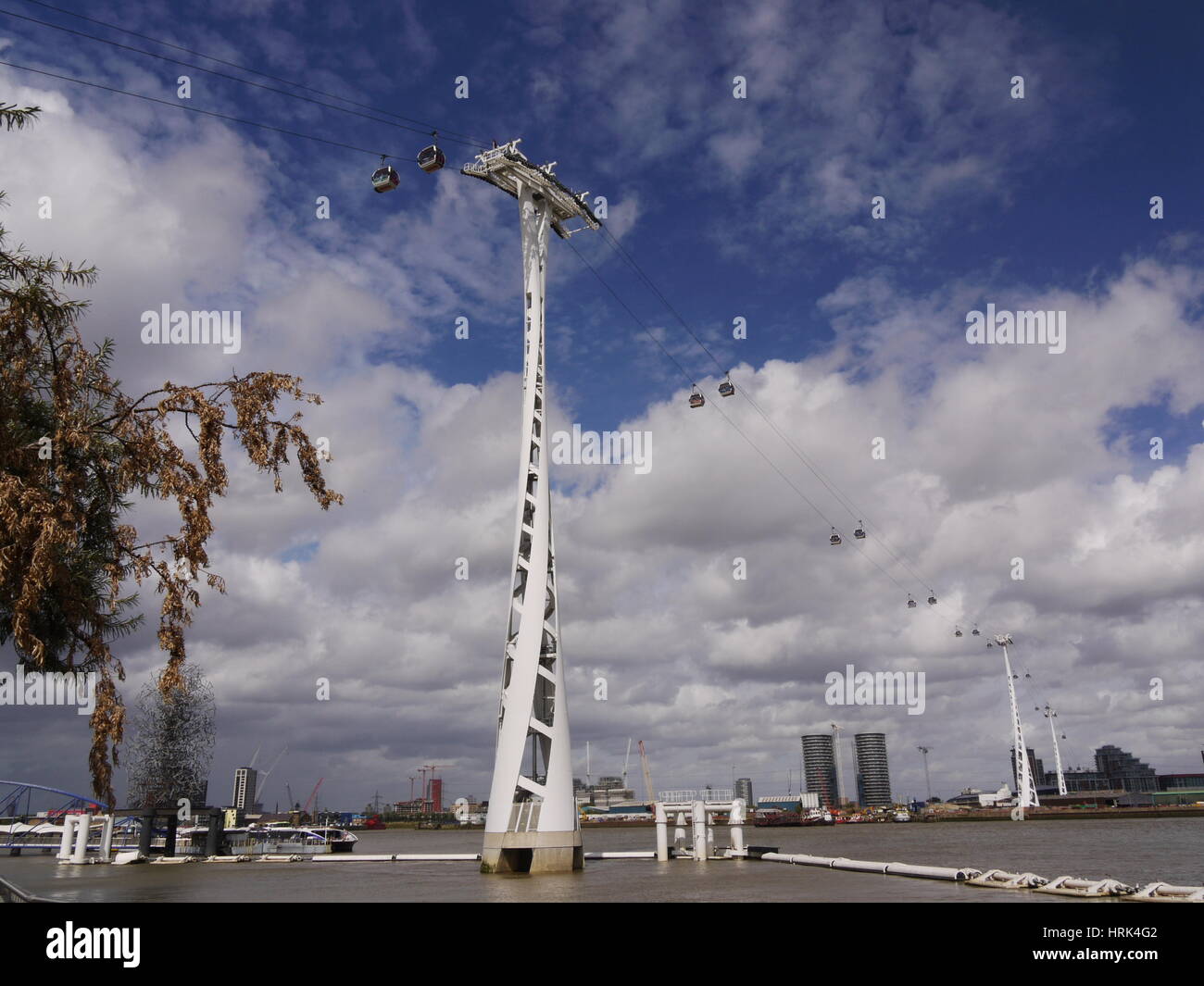 Le Téléphérique Emirates Airline Banque D'Images