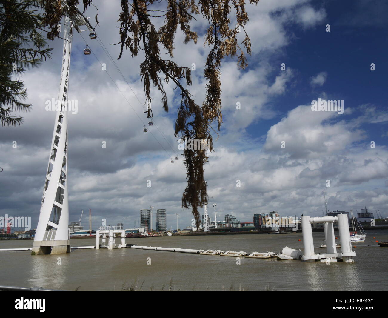Le Téléphérique Emirates Airline Banque D'Images