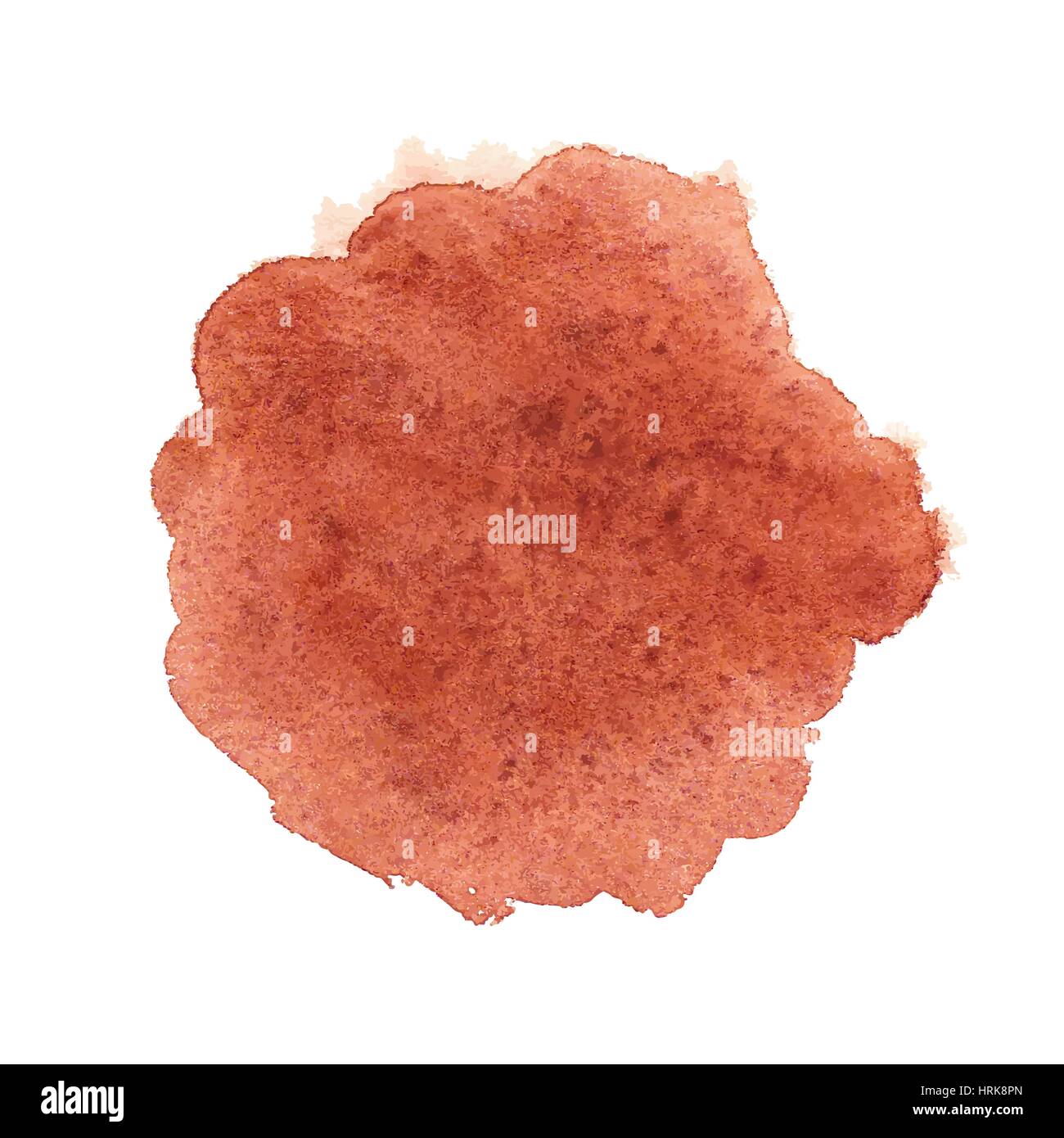 Brown spot aquarelle Illustration de Vecteur