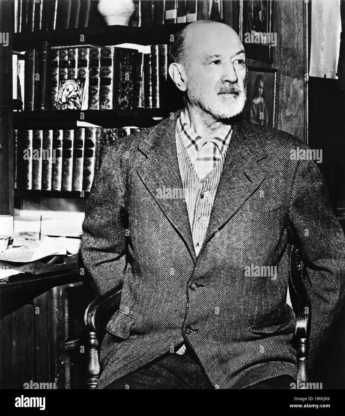 Charles Edward Ives, compositeur américain Banque D'Images