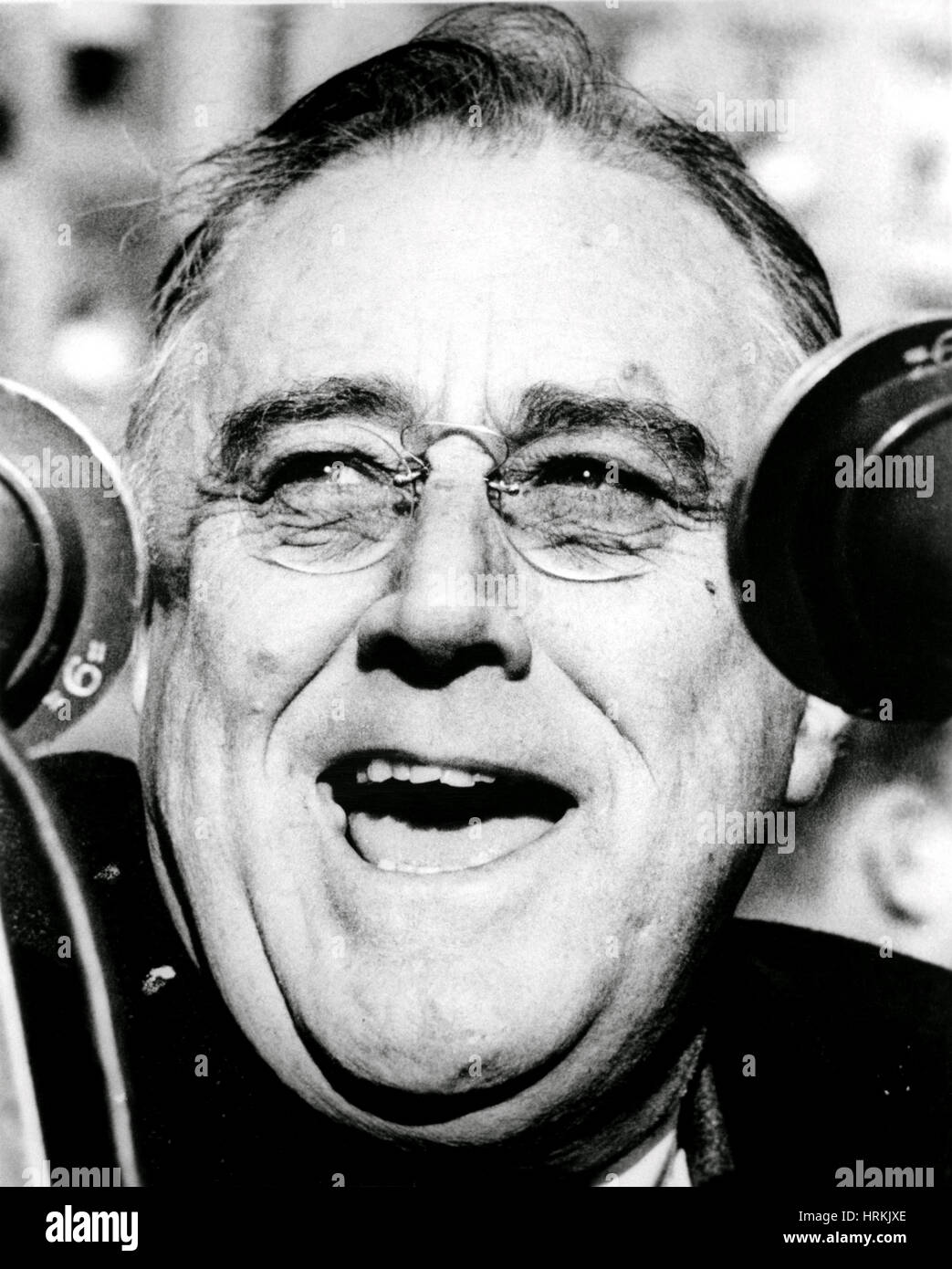 Franklin D. Roosevelt, 32e président des États-Unis Banque D'Images