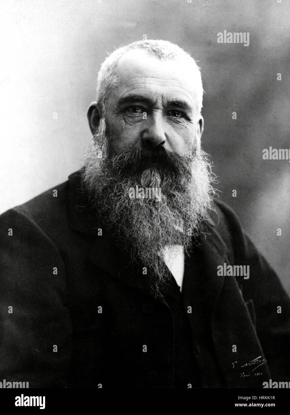 Claude Monet, peintre impressionniste français Banque D'Images